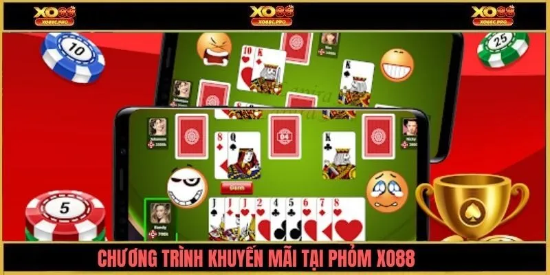 Chương trình khuyến mãi tại phỏm XO88