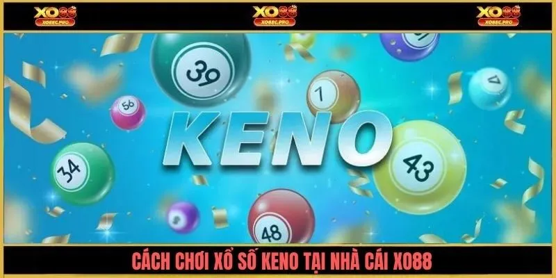 Cách chơi xổ số keno tại nhà cái XO88