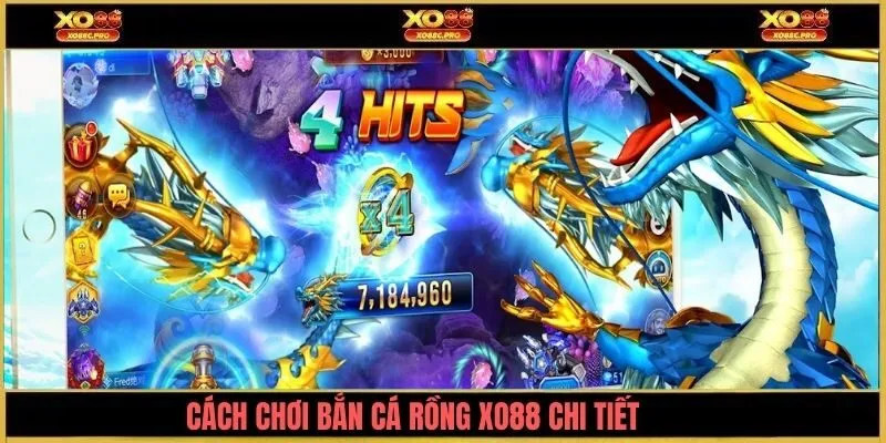 Cách chơi bắn cá rồng XO88 cụ thể